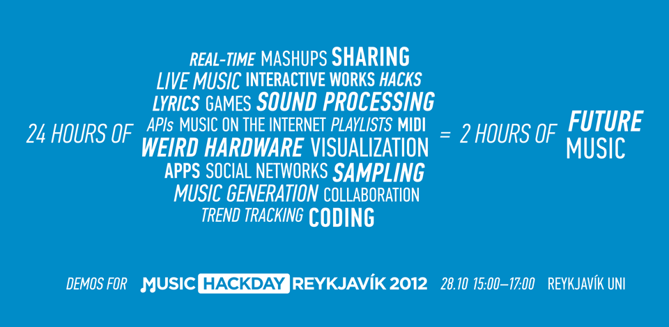 Music Hack Day Demo Banner